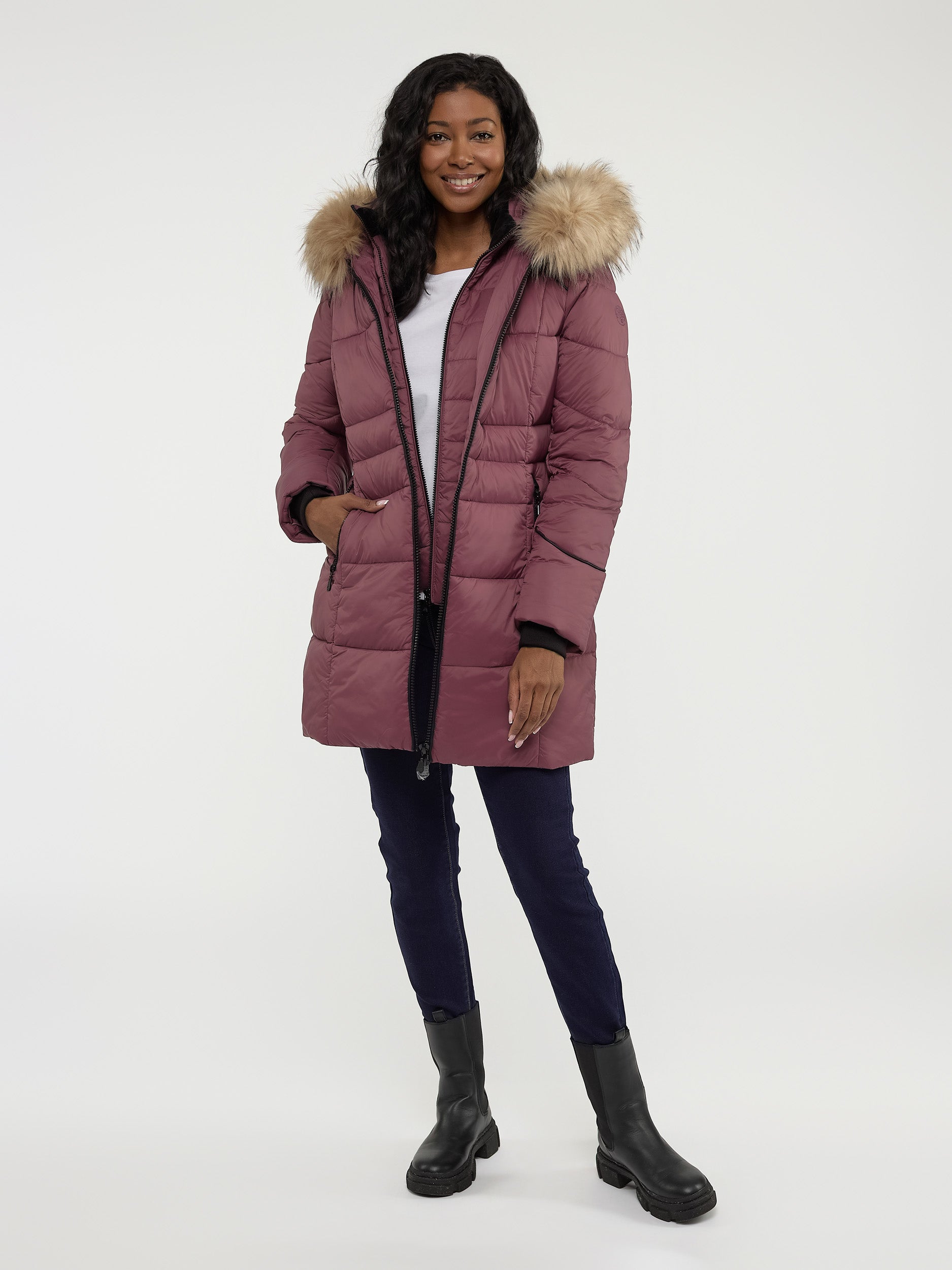 Manteau femme hiver en solde hotsell